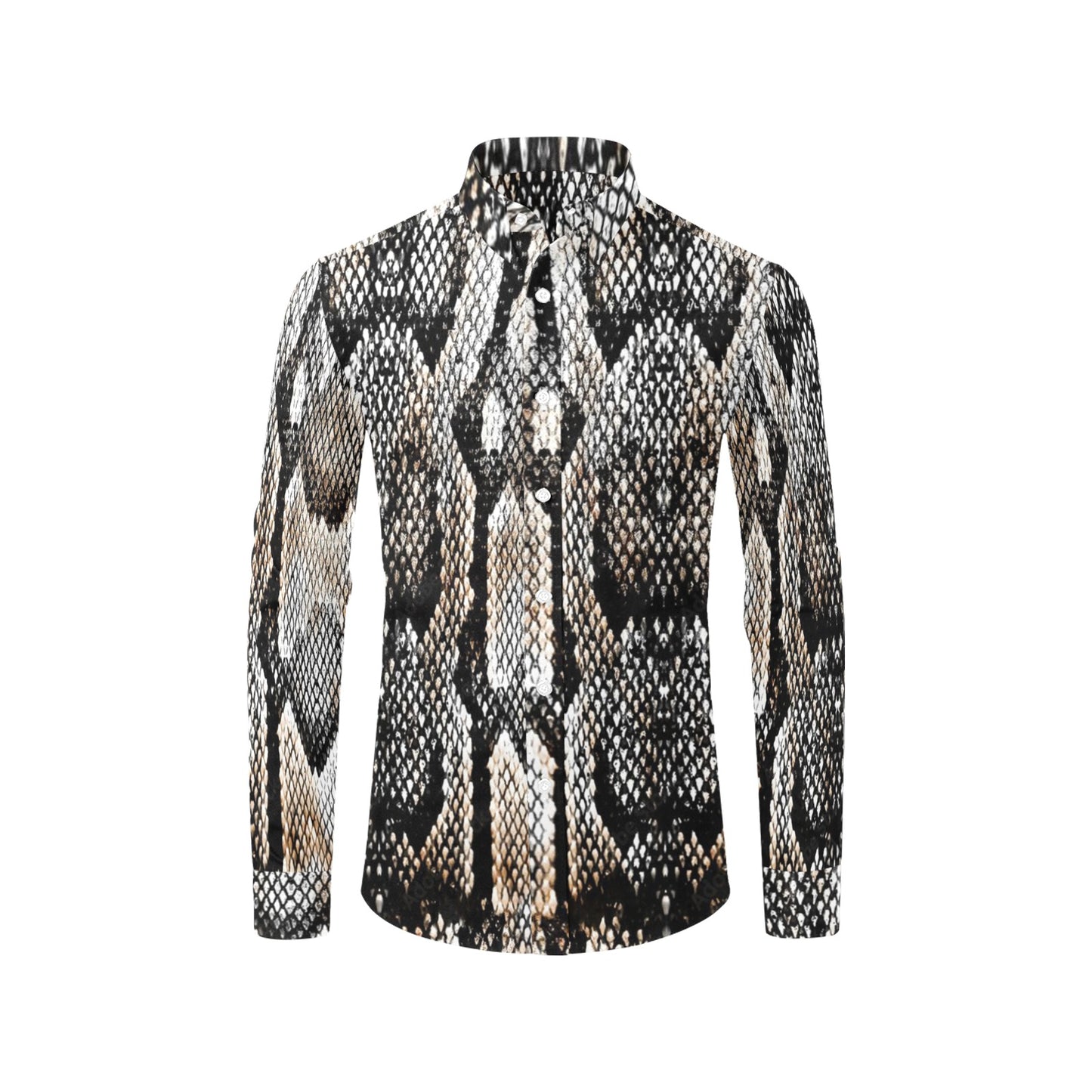 Men's All Over Print Long Sleeve Shirt