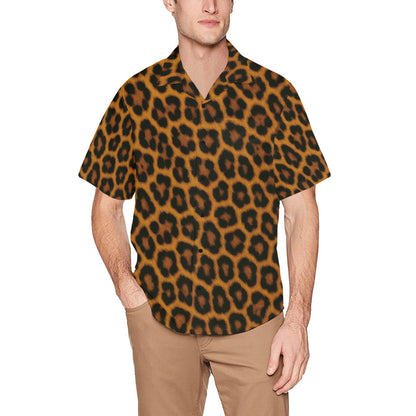 Men's Hawaiian Shirt With Chest Pocket