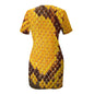 Crew Neck Short Sleeve Dress
