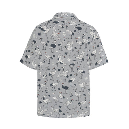 Men's Hawaiian Shirt With Chest Pocket
