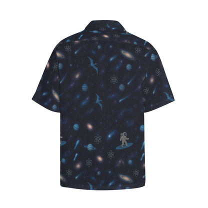 Men's Hawaiian Shirt With Chest Pocket