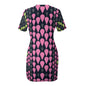 Crew Neck Short Sleeve Dress