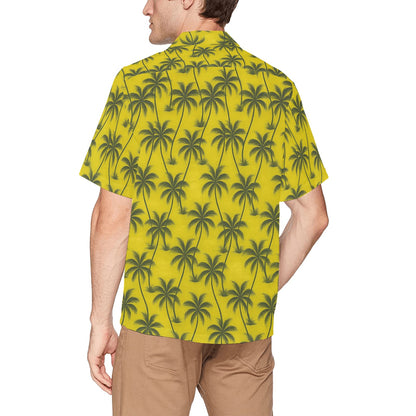 Men's Hawaiian Shirt With Chest Pocket