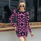 Women's Elegant Long Sleeve Skinny Dress