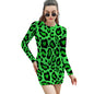 Women's Elegant Long Sleeve Skinny Dress