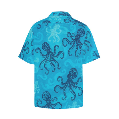 Men's Hawaiian Shirt With Chest Pocket
