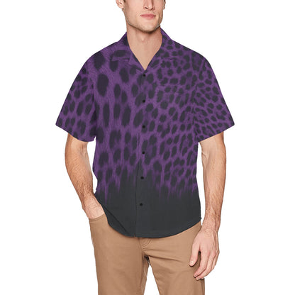 Men's Hawaiian Shirt With Chest Pocket