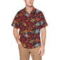 Men's Hawaiian Shirt With Chest Pocket