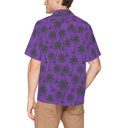 Men's Hawaiian Shirt With Chest Pocket