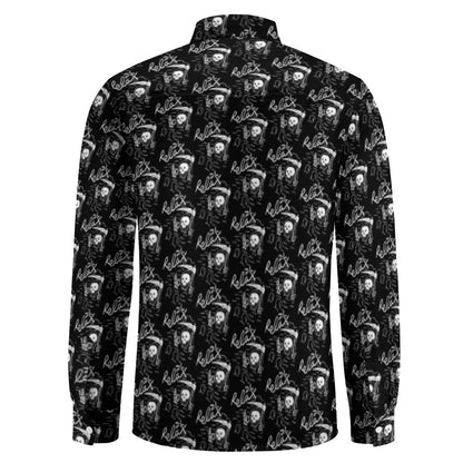 Casual One Pocket Long Sleeve Shirt