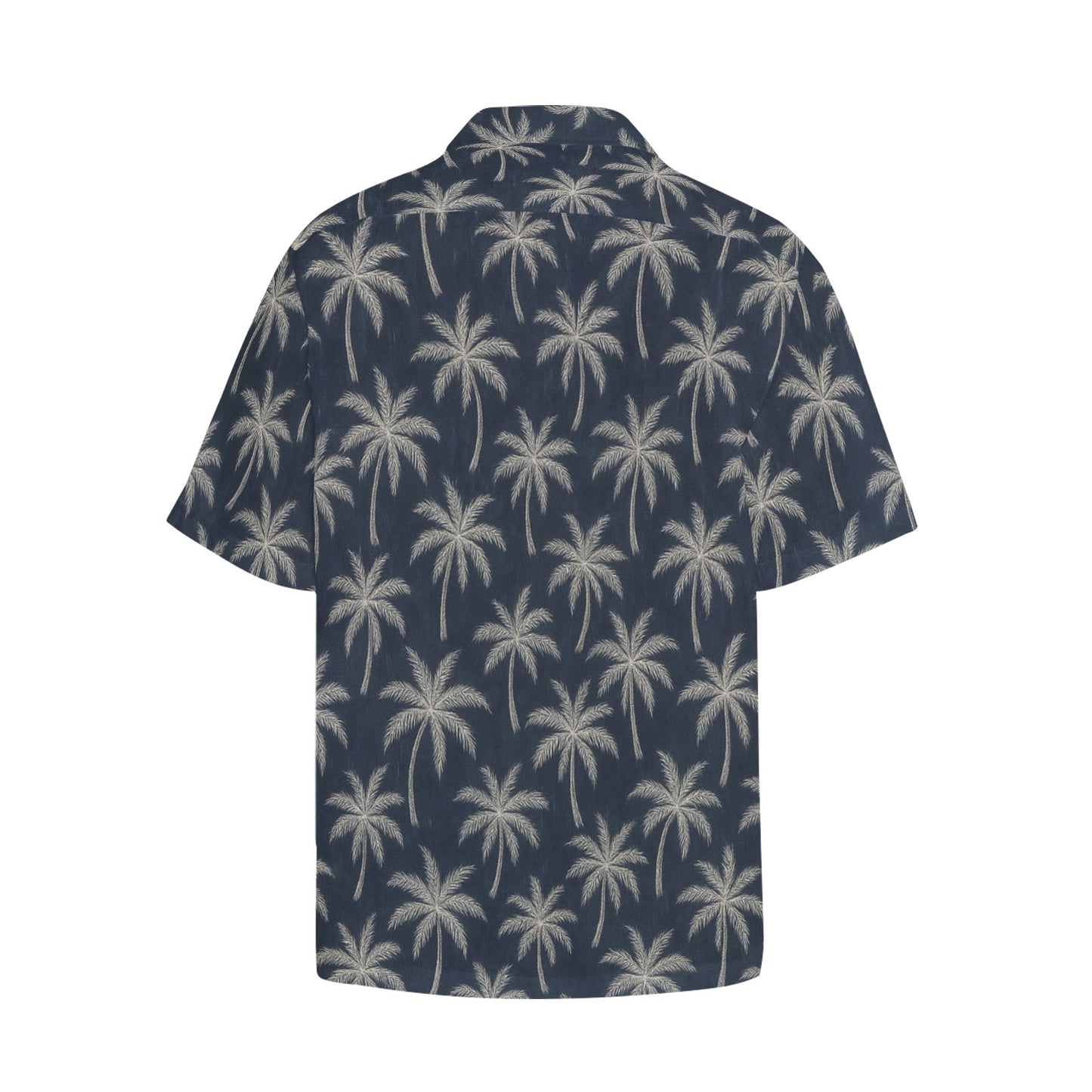 Men's Hawaiian Shirt With Chest Pocket