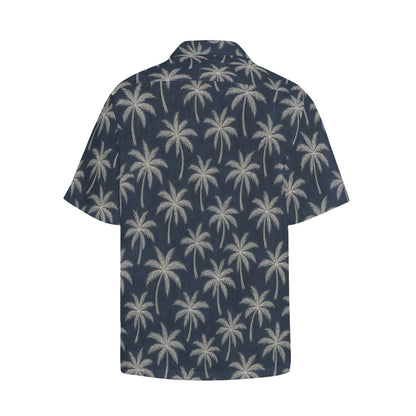Men's Hawaiian Shirt With Chest Pocket