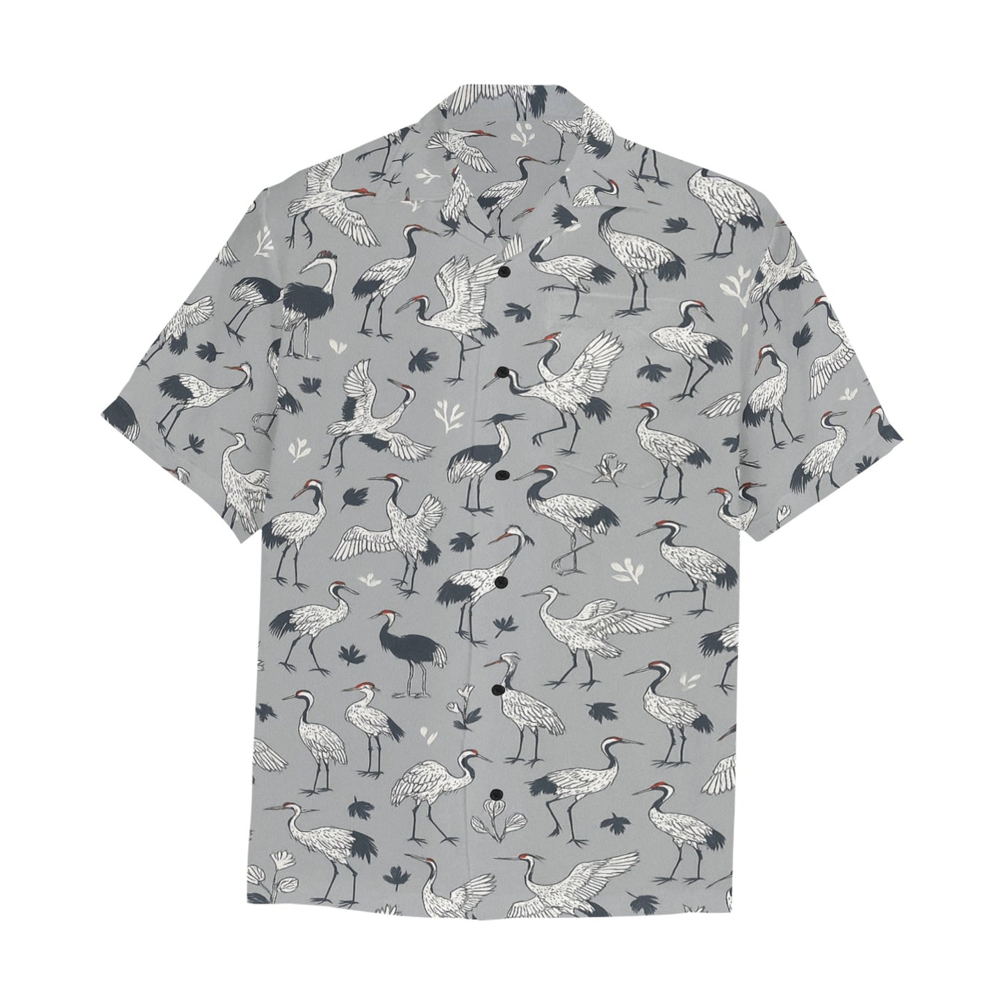 Men's Hawaiian Shirt With Chest Pocket