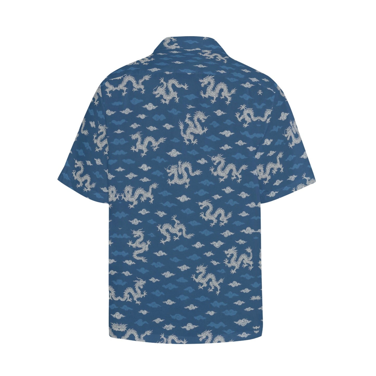 Men's Hawaiian Shirt With Chest Pocket