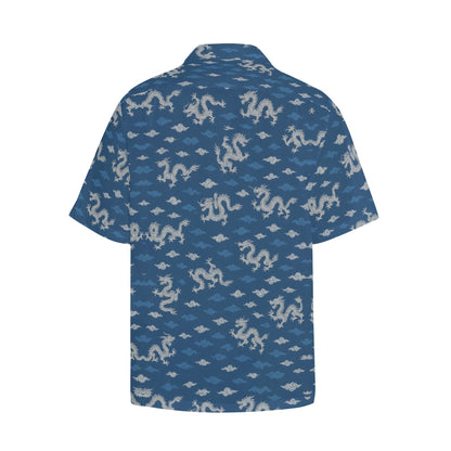 Men's Hawaiian Shirt With Chest Pocket