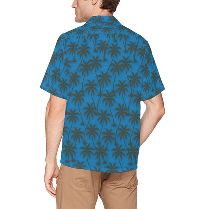 Men's Hawaiian Shirt With Chest Pocket