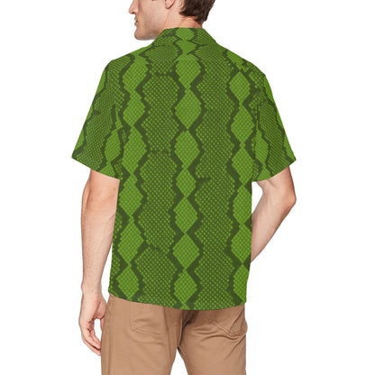Men's Hawaiian Shirt With Chest Pocket