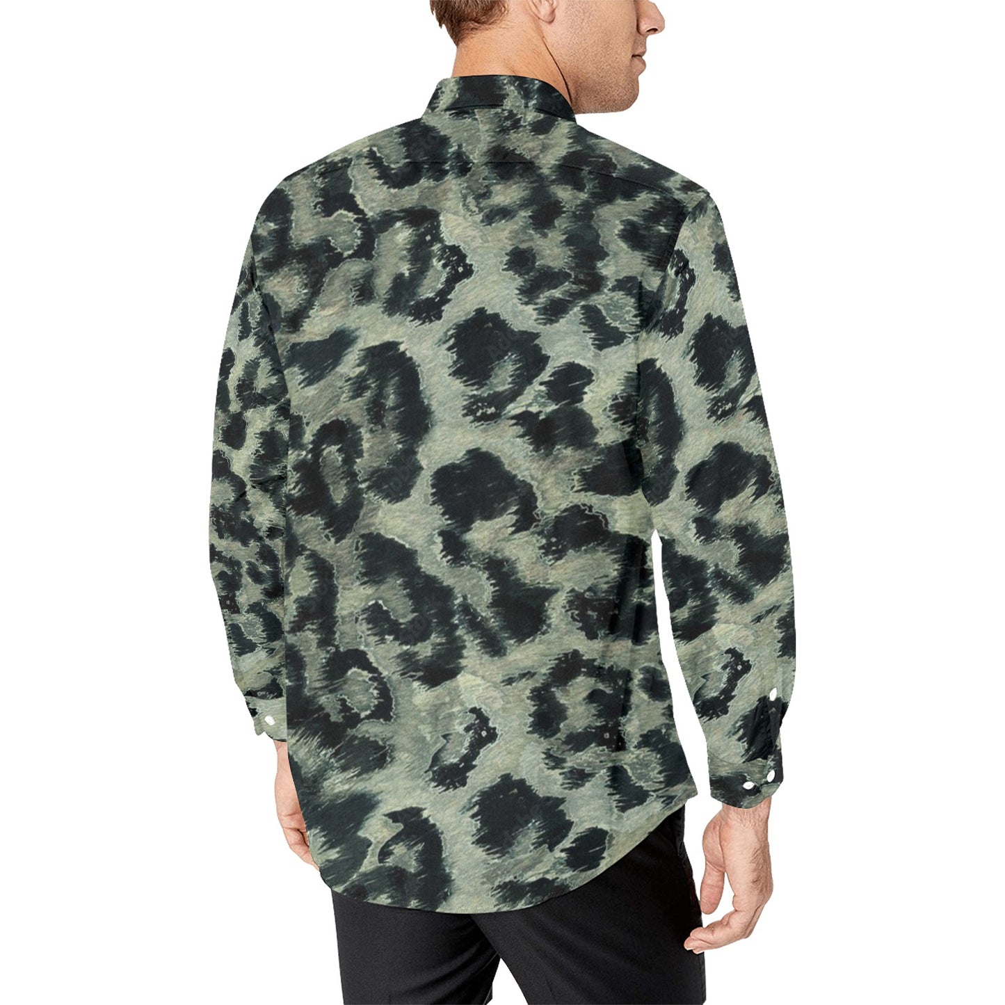 Men's All Over Print Long Sleeve Shirt