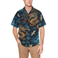 Men's Hawaiian Shirt With Chest Pocket
