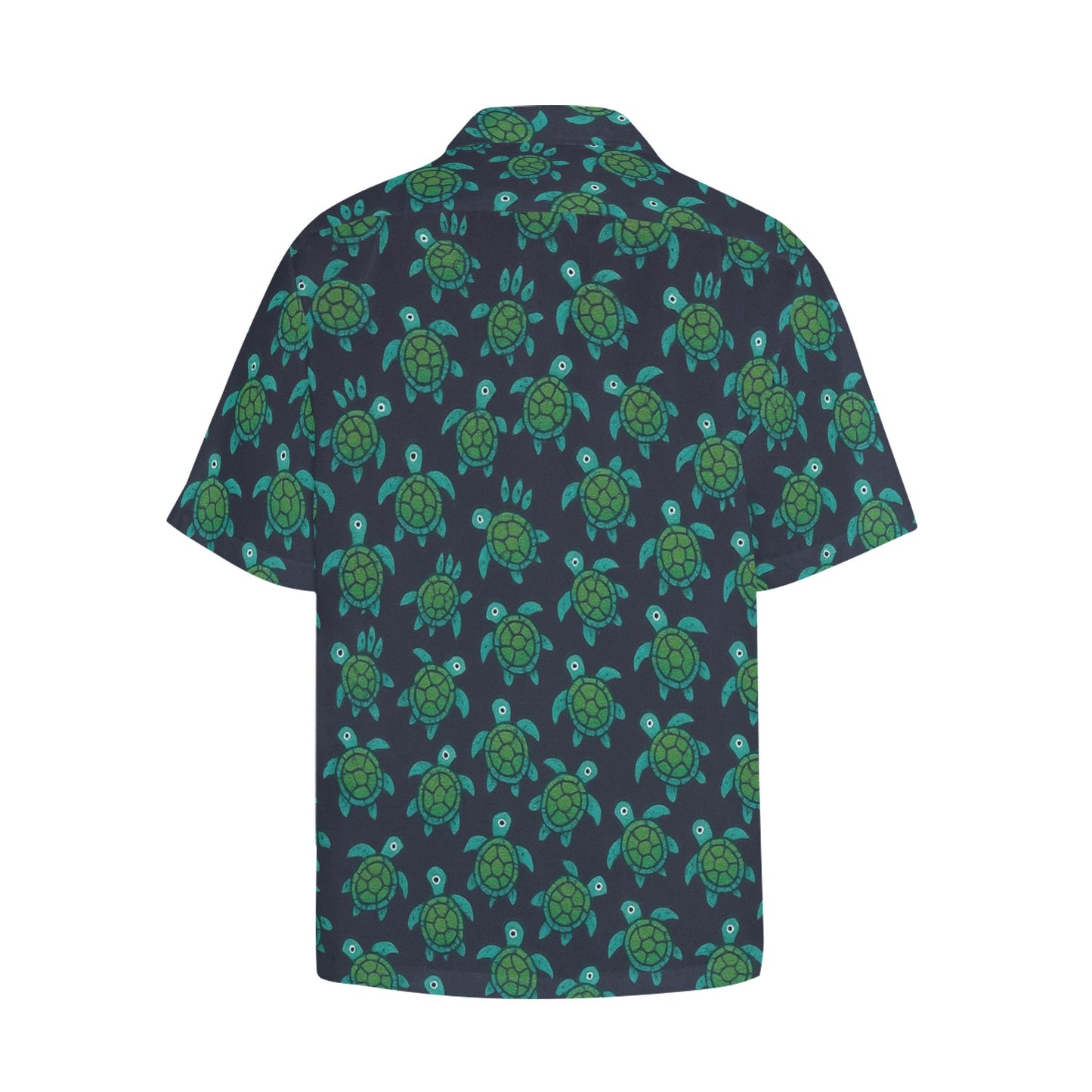 Men's Hawaiian Shirt With Chest Pocket