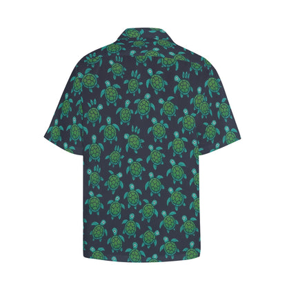 Men's Hawaiian Shirt With Chest Pocket