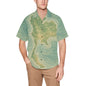 Men's Hawaiian Shirt With Chest Pocket