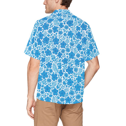 Men's Hawaiian Shirt With Chest Pocket