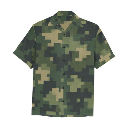 Men's Hawaiian Shirt With Chest Pocket