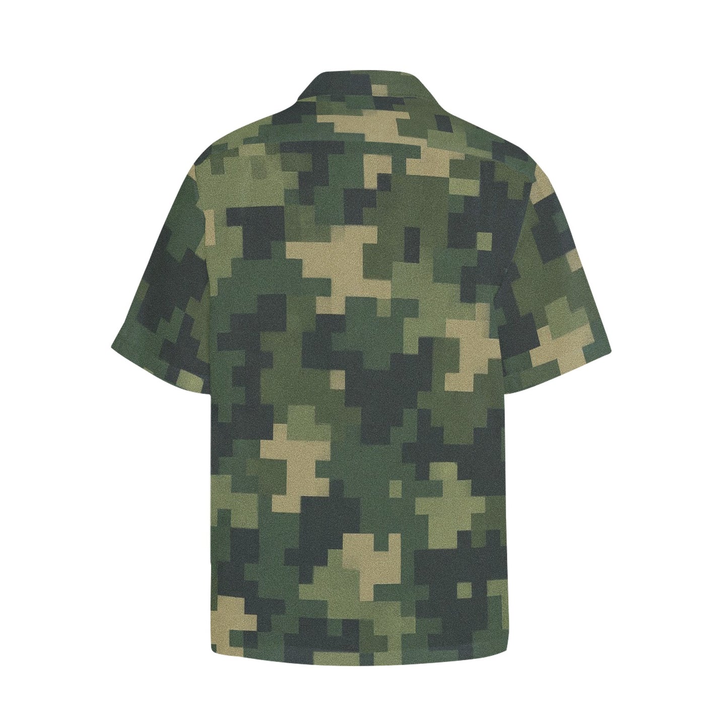 Men's Hawaiian Shirt With Chest Pocket