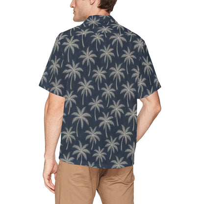 Men's Hawaiian Shirt With Chest Pocket