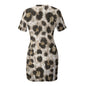Crew Neck Short Sleeve Dress