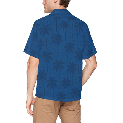 Men's Hawaiian Shirt With Chest Pocket