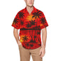 Men's Hawaiian Shirt With Chest Pocket