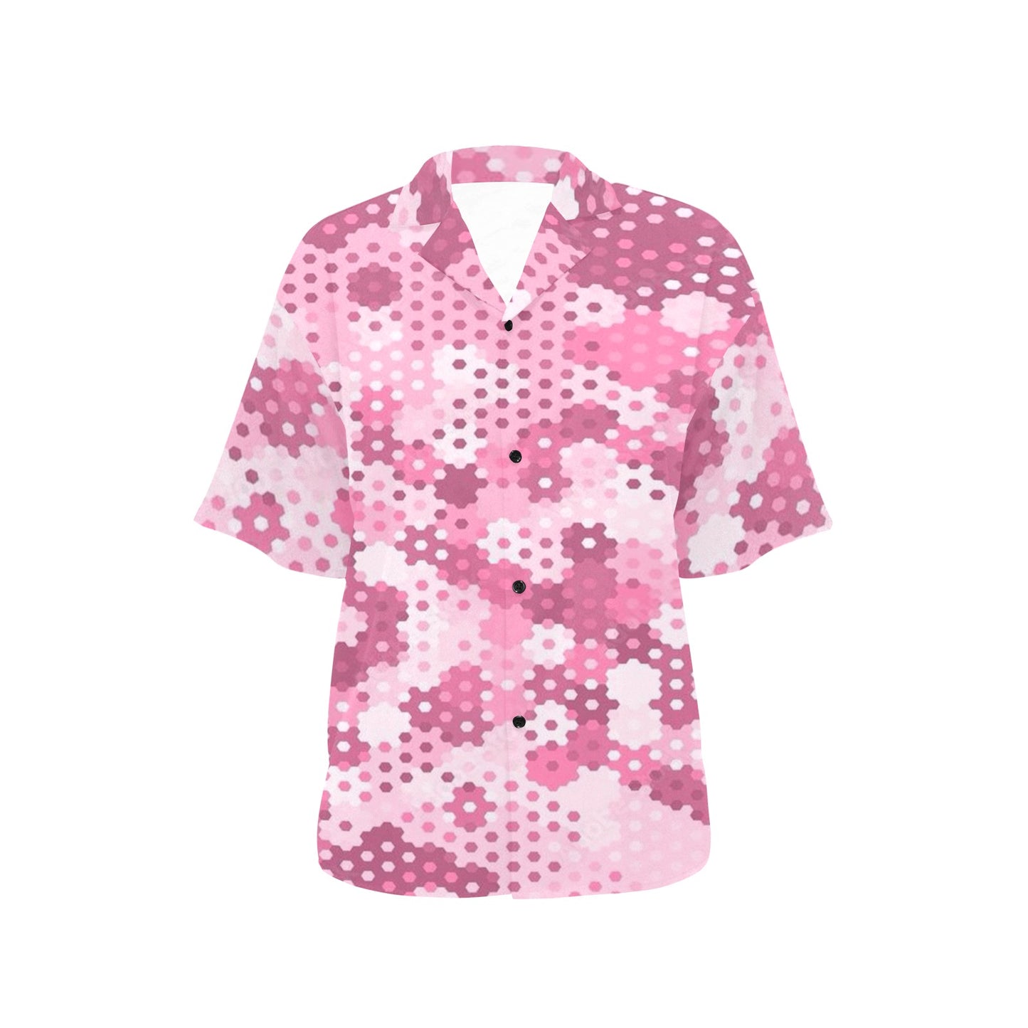 Print Hawaiian Shirt for Women