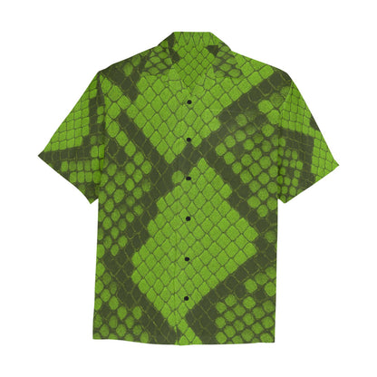 Men's Hawaiian Shirt With Chest Pocket