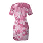 Crew Neck Short Sleeve Dress
