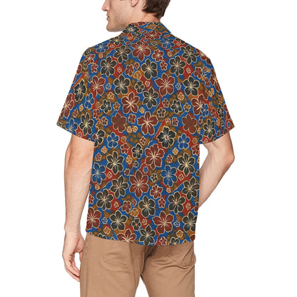 Men's Hawaiian Shirt With Chest Pocket