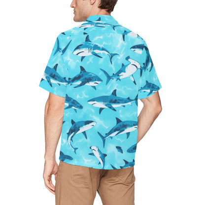 Men's Hawaiian Shirt With Chest Pocket