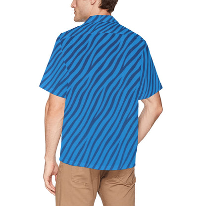 Men's Hawaiian Shirt With Chest Pocket