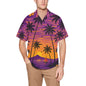 Men's Hawaiian Shirt With Chest Pocket