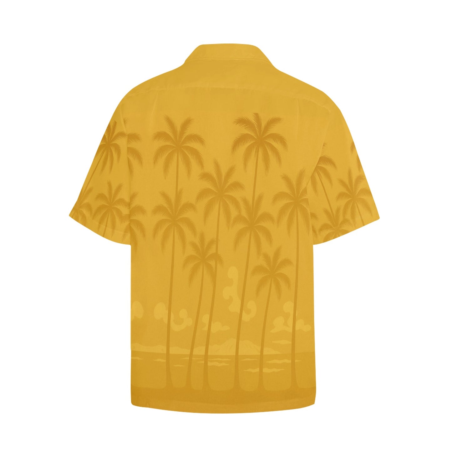 Men's Hawaiian Shirt With Chest Pocket