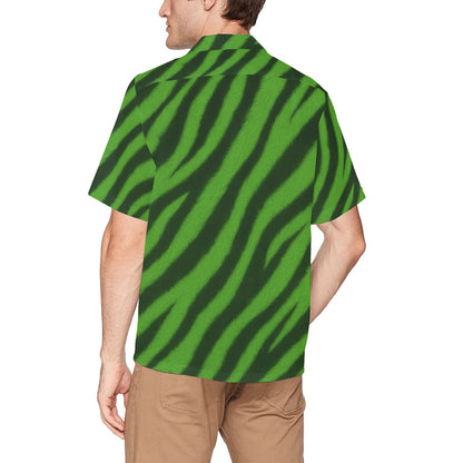 Men's Hawaiian Shirt With Chest Pocket