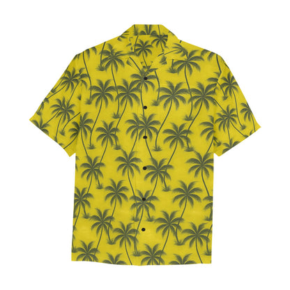 Men's Hawaiian Shirt With Chest Pocket