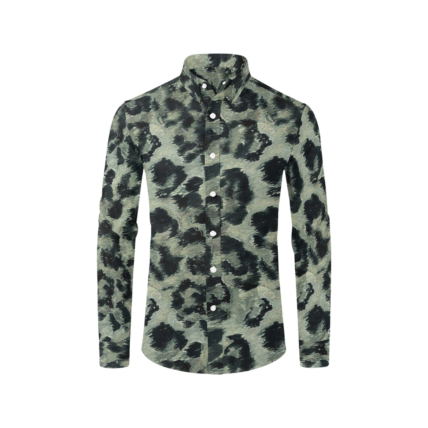 Men's All Over Print Long Sleeve Shirt