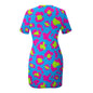 Crew Neck Short Sleeve Dress