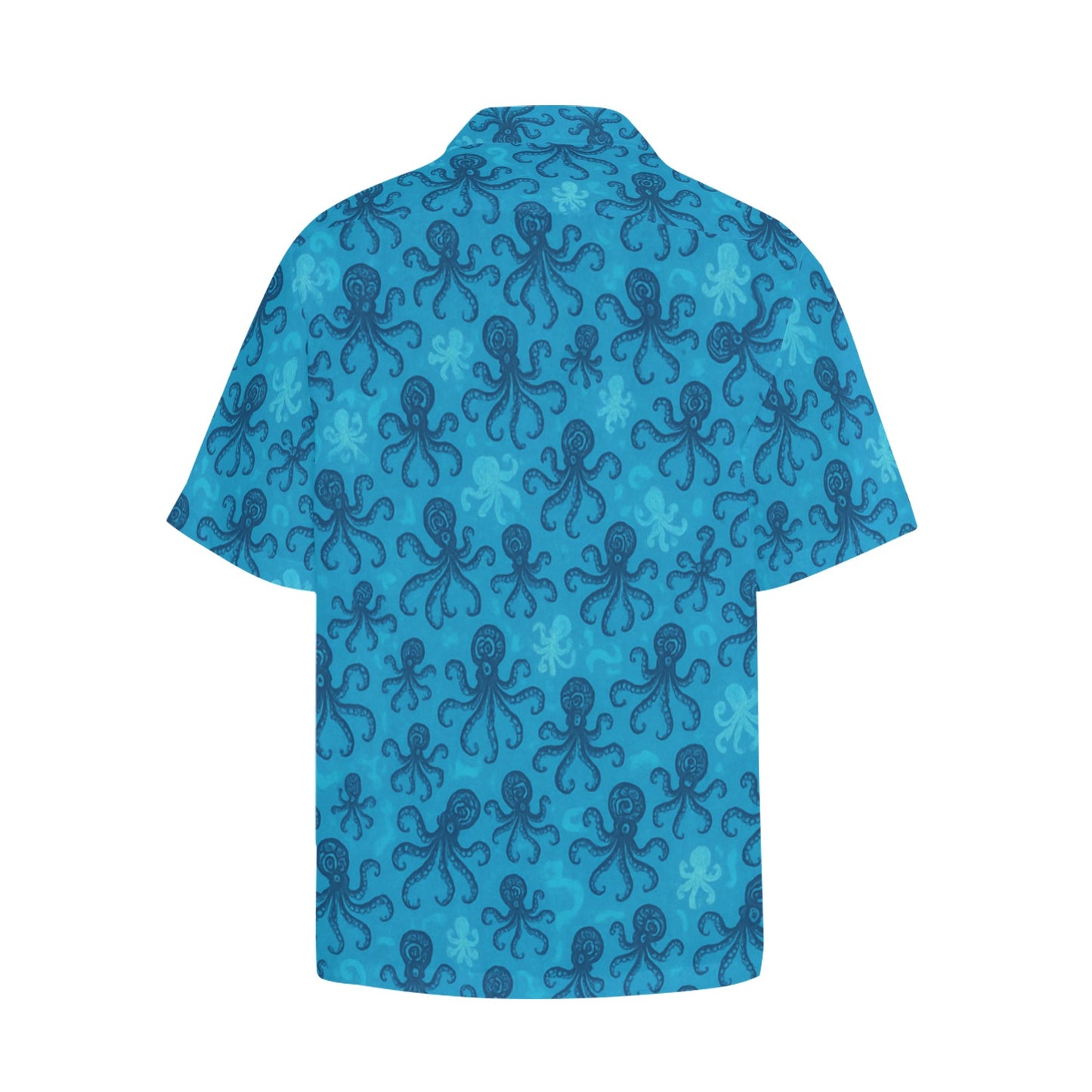 Men's Hawaiian Shirt With Chest Pocket