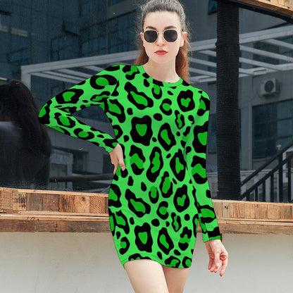 Women's Elegant Long Sleeve Skinny Dress