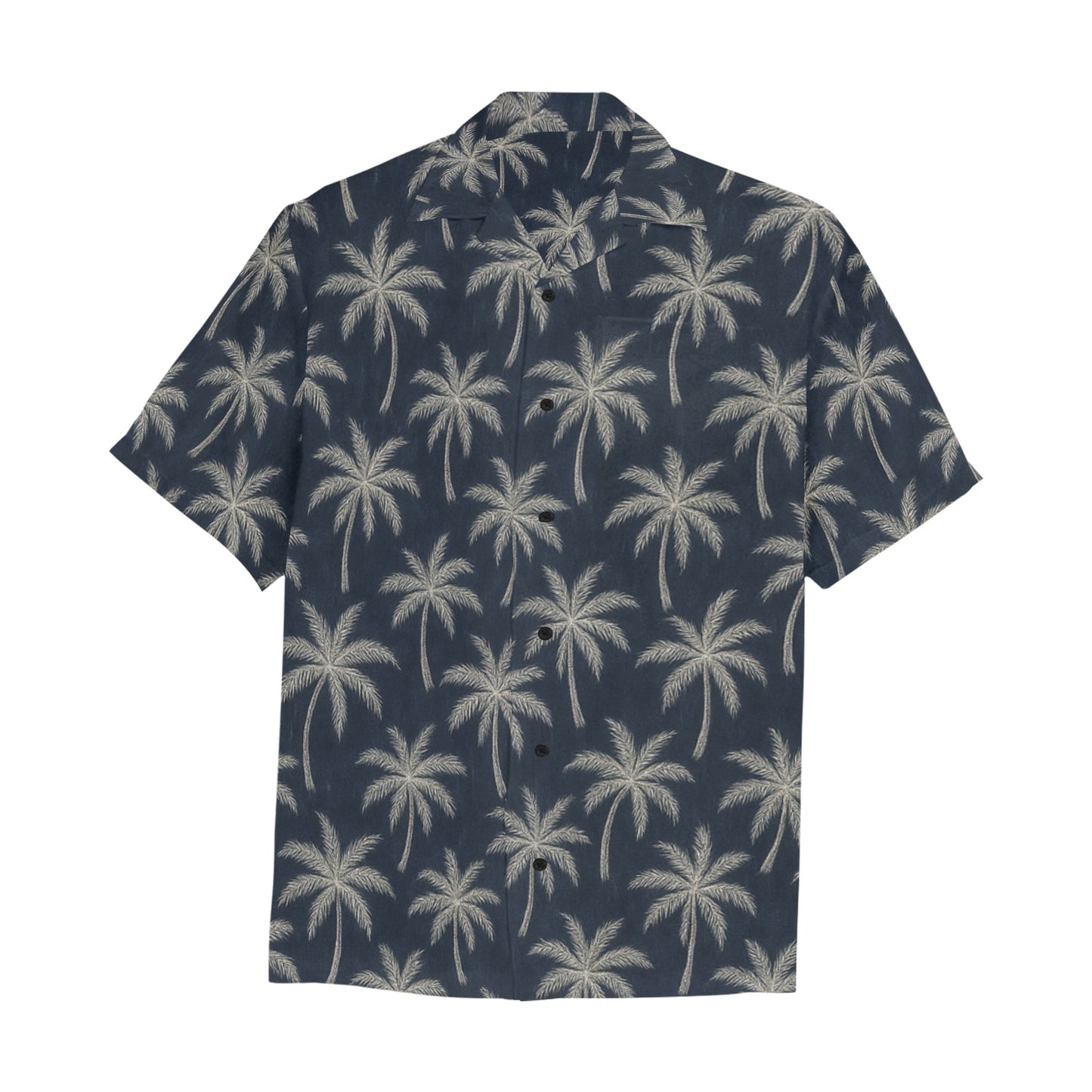 Men's Hawaiian Shirt With Chest Pocket