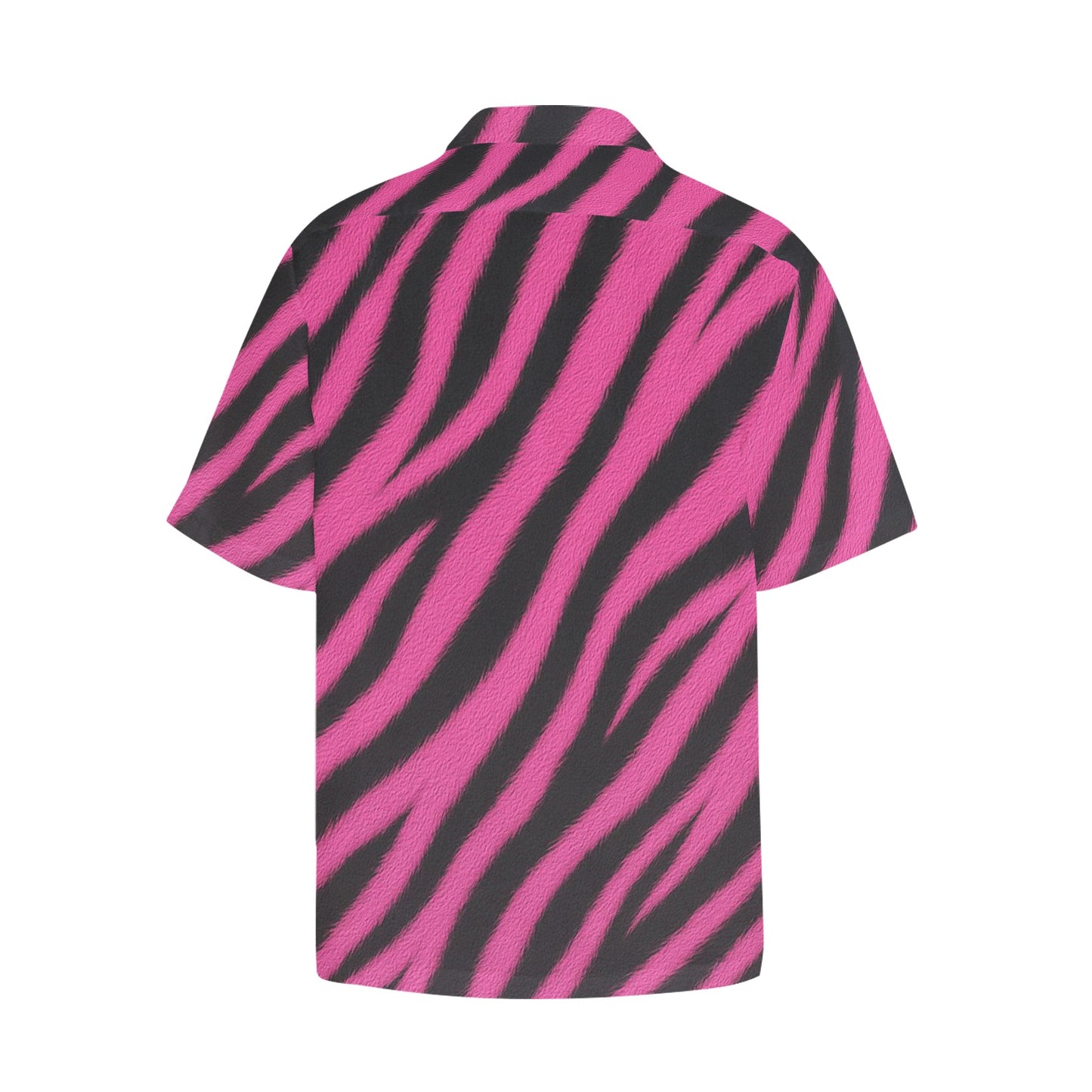 Men's Hawaiian Shirt With Chest Pocket