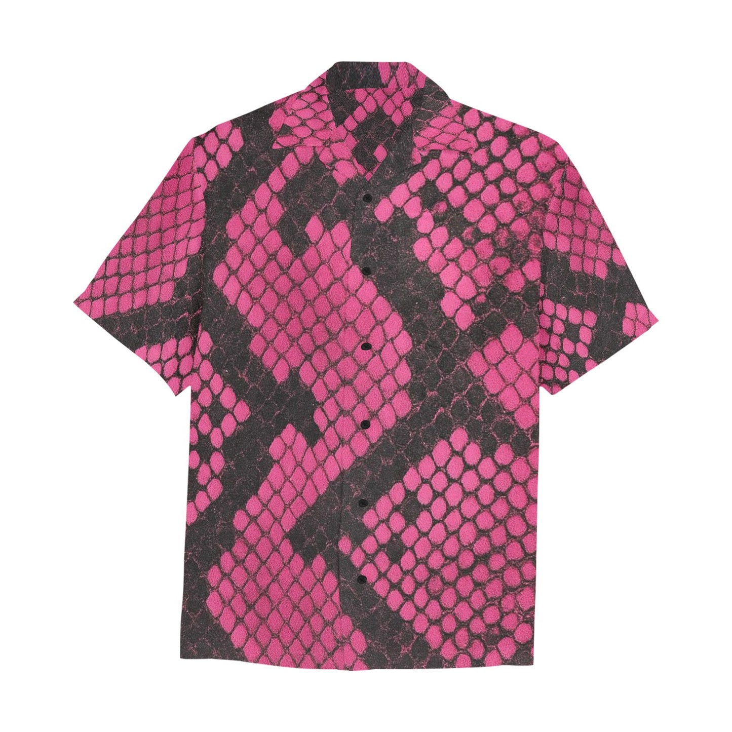 Men's Hawaiian Shirt With Chest Pocket